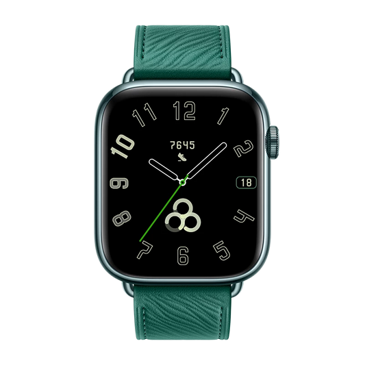 HONOR Watch 5 64MB+4GB Green Leather Strap